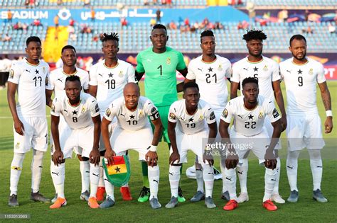 teamfoto voor Ghana
