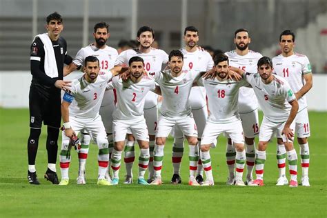 teamfoto voor Iran